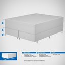 Ver imagem 5 de Colchão King Espuma D33 Prohotel Probel 17cm Bege/bege (193x203x17cm)