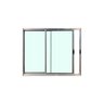 Janela de Correr 2 Folhas de Alumínio Brilhante 120x120 - 1