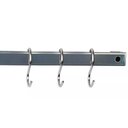 Ver imagem 2 de Barra 55cm com 6 Ganchos Aço Inox Suporte Porta Utensílios para Cozinha Haus Domama