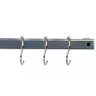 Barra 55cm com 6 Ganchos Aço Inox Suporte Porta Utensílios para Cozinha Haus Domama - 2