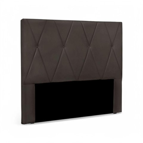 Cabeceira Elisa Queen Estofada Fixação no Box Mdf-mdp Suede Cinza Loja Sheep