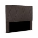 Ver imagem 1 de Cabeceira Elisa Queen Estofada Fixação no Box Mdf-mdp Suede Cinza Loja Sheep