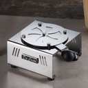 Ver imagem 3 de Mini Lareira Ecológica Aquecedor Portátil Álcool ou Etanol Aço Inox Metal 15 Cm para Casa