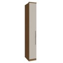 Ver imagem 1 de Guarda Roupa Modulado 01 Porta 32cm com Prateleira Setiba Móveis Rimo - Jequitibá/Offwhite