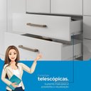 Ver imagem 7 de Guarda Roupa Casal 8 Portas e 6 Gavetas Master