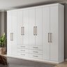 Guarda Roupa Casal 8 Portas 6 Gavetas Master - 2
