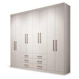 Guarda Roupa Casal 8 Portas 6 Gavetas Master - 3