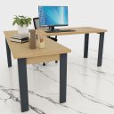 Ver imagem 7 de Mesa para Escritório em L Industrial 1,50 X 1,50 Clickforte