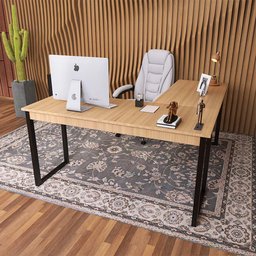 Mesa para Escritório em L Industrial 1,50 x 1,50 ClickForte - 9