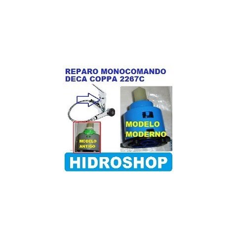 Reparo Cartucho para Monocomando Coppa Deca 2267c - 4688901