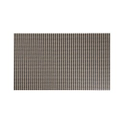 Passadeira Flex 60cm X 180cm Hexagonal Preto Kapazi - 1