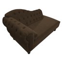Ver imagem 3 de Diva Recamier Diana 160cm Lado Direito Suede - Doce Sonho Móveis