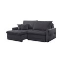 Ver imagem 3 de Sofá Retrátil e Reclinável Cristal Caixa Zero 2,60m Pillow de 15cm - Movenzo Estofados