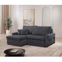 Ver imagem 1 de Sofá Retrátil e Reclinável Cristal Caixa Zero 2,60m Pillow de 15cm - Movenzo Estofados