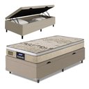 Ver imagem 1 de Cama Box Baú Solteiro Colchão Espuma D33 Fort 88x188x62cm