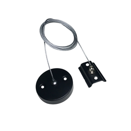 Kit Suspensão Pix Para Fixação Trilho Eletrificado Bivolt Preto - 1