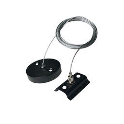Kit Suspensão Pix Para Fixação Trilho Eletrificado Bivolt Preto - 2