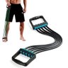 Extensor Elástico 5 Vias Expansor Flexível Academia Exercício Corda Treino Força Muscular - 3