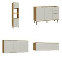 Ver imagem 2 de Cozinha Modulada Compacta 5 Peças Copenhague
