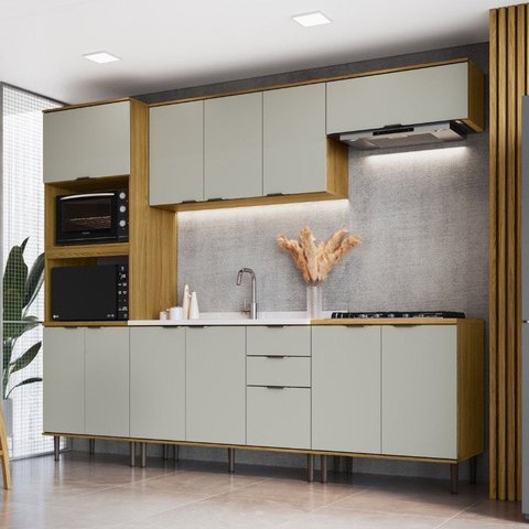Cozinha Modulada Compacta 5 Peças Copenhague