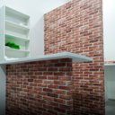 Ver imagem 3 de Papel de Parede Autocolante Tijolinho Aparente Vermelho 3d Lavável Realista Vinil Adesivo