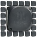 Ver imagem 1 de Kit 100 Caixas In Box Organizadora para Camera de Segurança - Preta