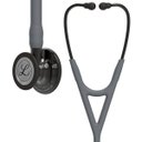 Ver imagem 1 de Estetoscopio 3m Littmann Cardiology Iv 6238 Cinza com Smoke Alto Polimento e Conector Preto