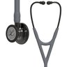 Estetoscopio 3m Littmann Cardiology Iv 6238 Cinza com Smoke Alto Polimento e Conector Preto - 1