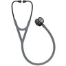 Estetoscopio 3m Littmann Cardiology Iv 6238 Cinza com Smoke Alto Polimento e Conector Preto - 2