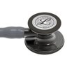 Estetoscopio 3m Littmann Cardiology Iv 6238 Cinza com Smoke Alto Polimento e Conector Preto - 4