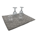 Ver imagem 3 de Tapete Dobrável de Louça Microfibra Cinza 38x50cm - wenx