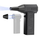 Ver imagem 5 de Mini Ventilador Soprador Turbo Jet Fan 130.000 Rpm 3 Velocidades sem Fio Usb Bateria Recarregavel Li