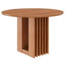 Ver imagem 1 de Mesa de Jantar Redonda 4 Lugares Tampo Mdf 109x109 Cm 20954 Cinamomo Molci