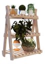 Ver imagem 3 de Kit Sapateiras Madeira Pinus Design Escada Dupla Promo e Organizador Moderno Livreiro De Qualidade M