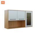 Ver imagem 6 de Cozinha Completa 5 Peças Detalhe Vidro Áustria Valdemóveis