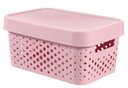 Ver imagem 1 de Cesto Organizador Modular Infinity 4,5l Rosa Curver Keter 244794