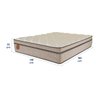 Colchão Casal 138x188x32 Mediterrâneo Prorelax Molas Ensacadas Euro Pillow One Face - 5