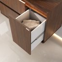 Ver imagem 4 de Gabinete Adelaide 90cm Suspenso Led - Fabribam Cacau