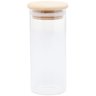Pote de Vidro Liso Tampa Bambu Hermético 1l de Bancada Wolff - 1