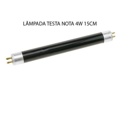 Luz Negra 4W - Blb T5 - Lâmpada Para Testar Nota Neon