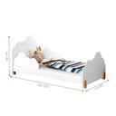 Ver imagem 2 de Cama de Princesa Montessori Luara Branco e Mel