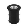 Embutido de Solo Led Taschibra Thin 6w Redondo Bivolt Preto - 1