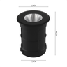 Embutido de Solo Led Taschibra Thin 6w Redondo Bivolt Preto - 6