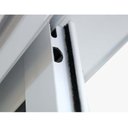 Ver imagem 2 de Janela de Alumínio Branco Vitro de Correr 4 Folhas Sem Grade CMC Modular - 1.50 (L) X 1.20 (A)