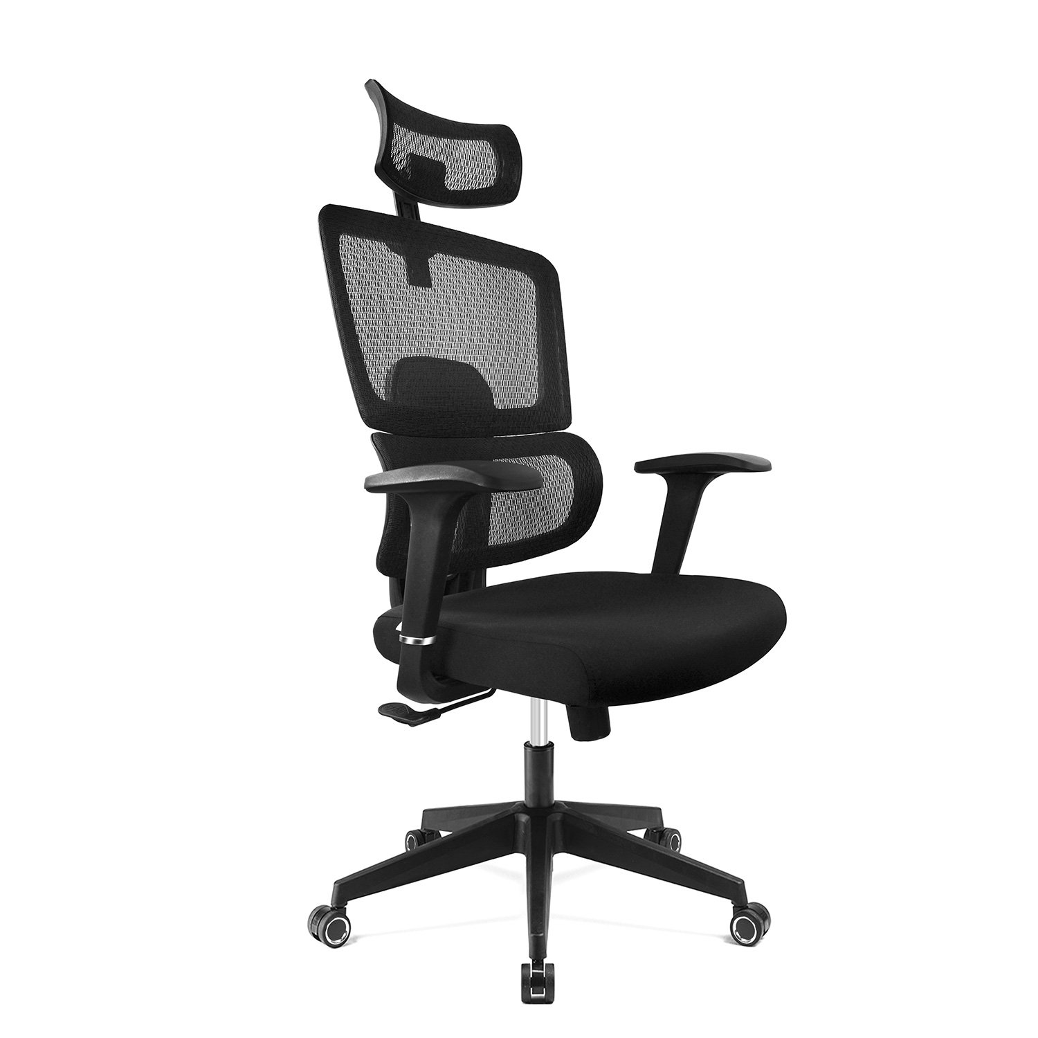 Cadeira Presidente Escritório Ergonômica Gogo Chair Go-251 - Preta - 2