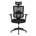 Ver imagem 1 de Cadeira Presidente Escritório Ergonômica Gogo Chair Go-251 - Preta