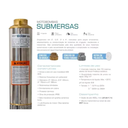 Ver imagem 3 de Motobomba Submersa 4" Claw Bronze W4sdm4/6 2m 1.0cv 220v com Control Box