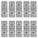 Ver imagem 2 de Kit 10 Grades de Ferro Ramada Sacada Varanda Escada 95x36cm