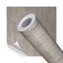 Ver imagem 1 de Papel de Parede Adesivo Lavavel 3d Madeira Marrom Freijo