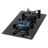 Cooktop em Vidro 2 Bocas à Gás Fit Line Bivolt Fischer - 1